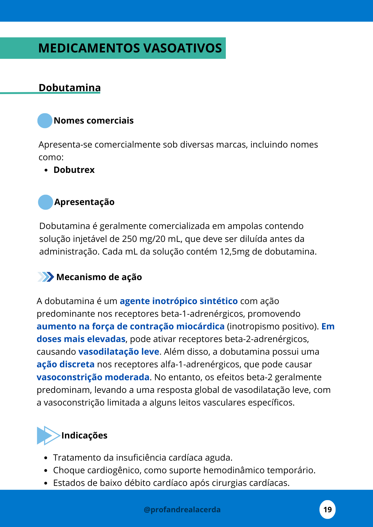 Cópia de Guia de Medicamentos Críticos em Emergências Cardíacas Antiarrítmicos e Vasoativos